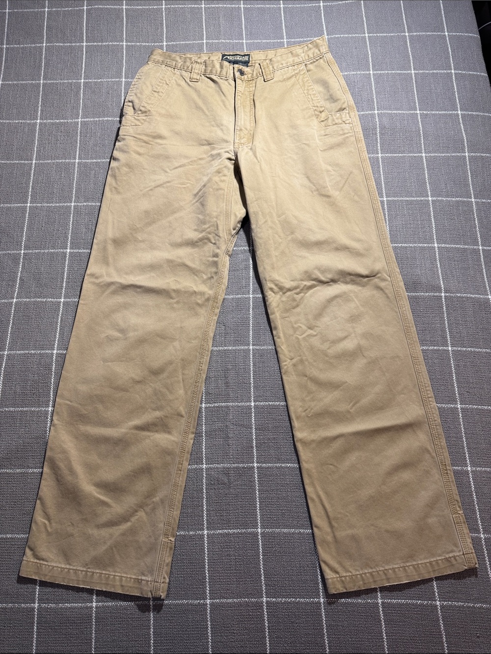 Mountain Khakis Men's Classic Khaki Chinos with gusseted crotch 2 ply cuff - Tan